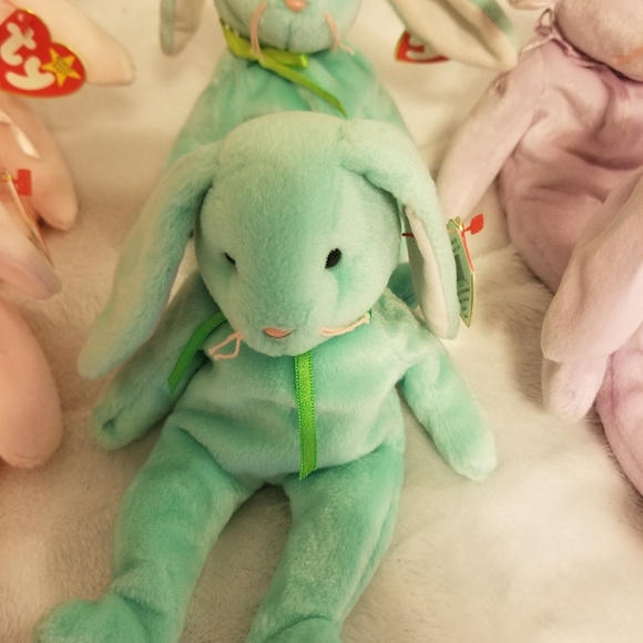 Original ty beanie Baby bunnies floppity hoppity hoppity - Picture 2 of 7